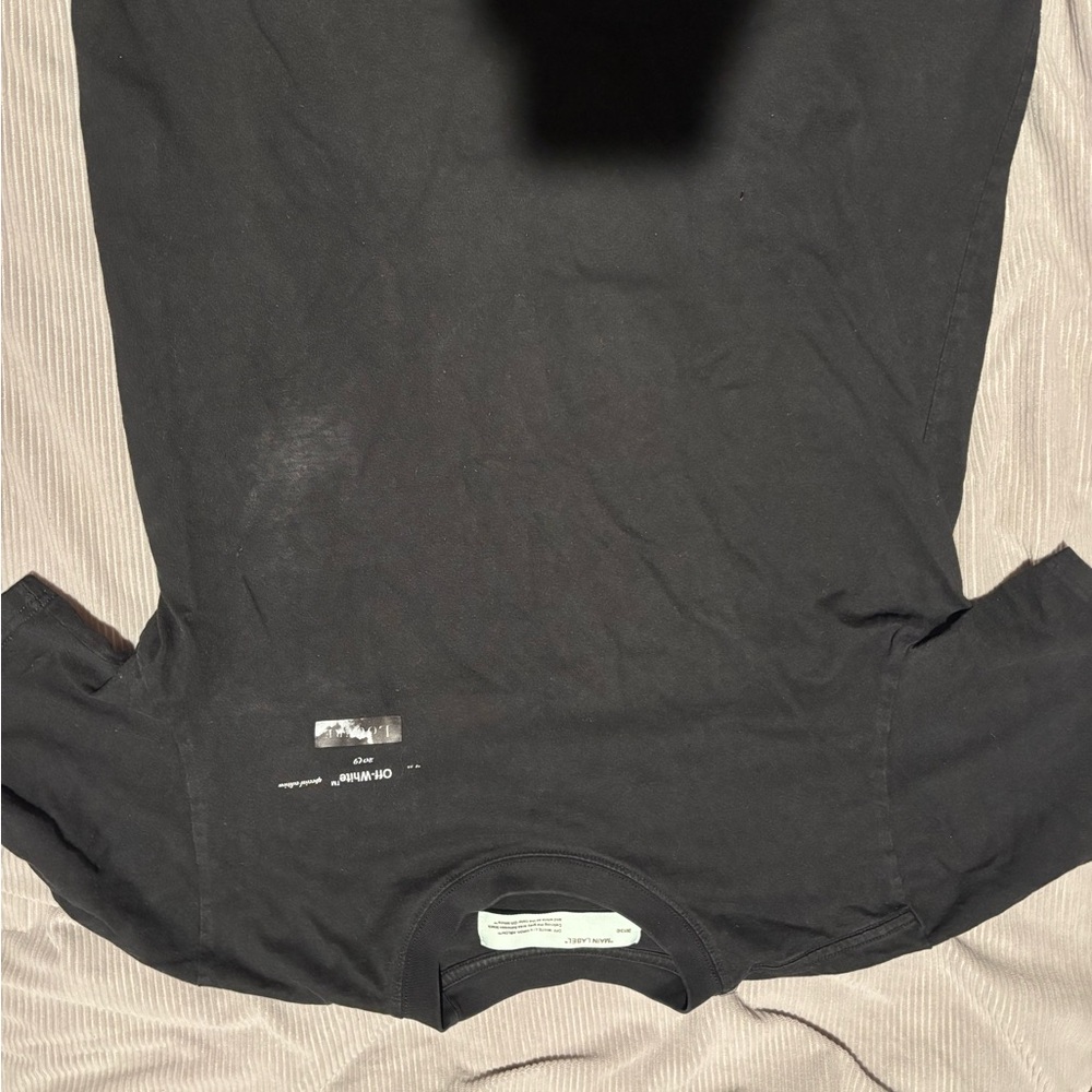 Off-White Black Short Sleeve Tee